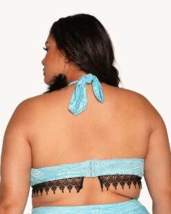 Jami Jones X IHR Lace Me Up Halter Top -iHeartRaves Shop Jami Jones x iHR Lace Me Up Halter Top C1 Back