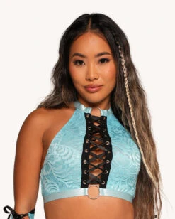 Jami Jones X IHR Lace Me Up O-Ring Top
