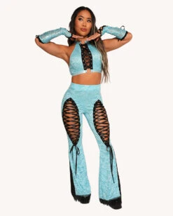 Jami Jones X IHR Lace Me Up Pants -iHeartRaves Shop Jami Jones x iHR Lace Me Up Pants Full 4037671e 9467 4877 b000 daca62e44975