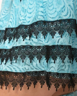 Jami Jones X IHR Lace Me Up Skirt -iHeartRaves Shop Jami Jones x iHR Lace Me Up Skirt C1 Detail