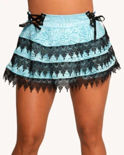 Jami Jones X IHR Lace Me Up Skirt