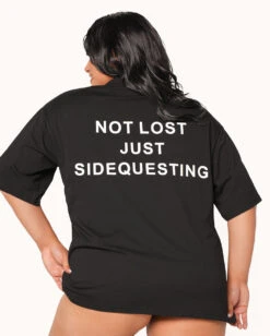 Just Sidequesting Tee -iHeartRaves Shop Just Sidequesting Tee C1 Back