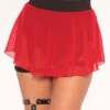 Kandi Diva X IHR Locked & Loaded Mini Skirt -iHeartRaves Shop Kandi Diva x iHR Locked Loaded Mini Skirt Front