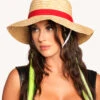 King Of The Seas Straw Hat -iHeartRaves Shop King of the Seas Straw Hat Front