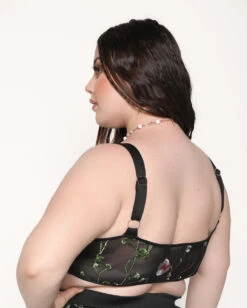 Lace Flowerfields Stretch Pixie Hem Top -iHeartRaves Shop Lace Flowerfields Pixie Hem Top C1 Back