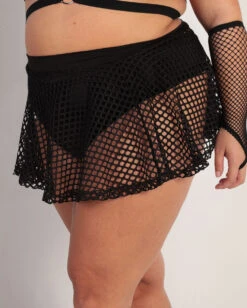 Lethal Obsession Fishnet Mini Skater Skirt -iHeartRaves Shop Lethal Obsession Fishnet Mini Skater Skirt C1 Side c23fbb26 6294 4842 b8d4 89fbae33cbfd