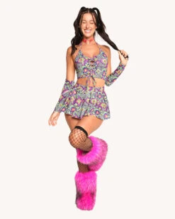 Leblunt X IHR Love Vortex Top With Sleeves -iHeartRaves Shop Love Vortex Skirt Full