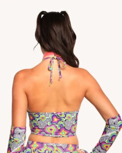 Leblunt X IHR Love Vortex Top With Sleeves -iHeartRaves Shop Love Vortex Top Set Back