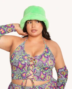 Leblunt X IHR Love Vortex Top With Sleeves -iHeartRaves Shop Love Vortex Top Set C1 Front