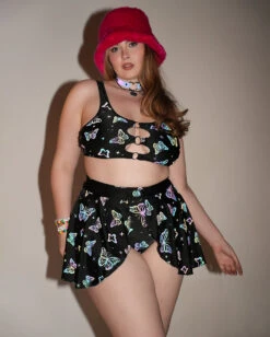 Lucid Flight Rainbow Reflective Top -iHeartRaves Shop Lucid Flight Rainbow Reflective Top C1 Lifestyle