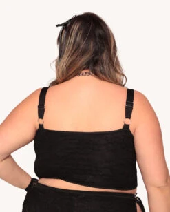 Make Up Or Break Up Lace Top -iHeartRaves Shop Make Up or Break Up Lace Top Front C1 Back