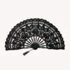 Midnight Drama Lace Fan -iHeartRaves Shop MidnightDramaLaceFan