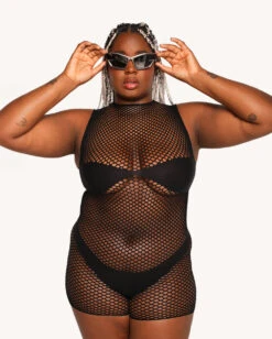 Midnight Drop Romper -iHeartRaves Shop Midnight Drop Romper C1 Front