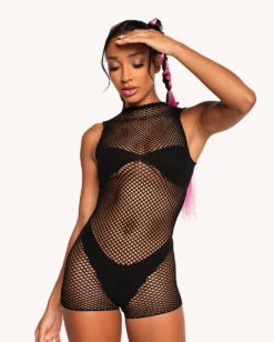 Midnight Drop Romper