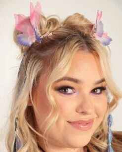 Mystical Wings Butterfly Pair Hair Clips -iHeartRaves Shop Mystical Wings Butterfly Hair Clip Blu Front 6a2f53e2 d265 4d1d 9b1b 896399f84ff8