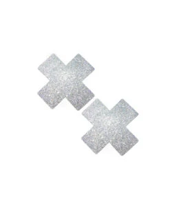 Neva Nude Pixie Dust Glitter Cross Pasties