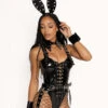 No Bunny Business Vinyl Costume Set -iHeartRaves Shop No Bunny Business Vinyl Costume Set Front