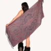 Paisley Nirvana Pashmina -iHeartRaves Shop Paisley Nirvana Pashmina Maroon
