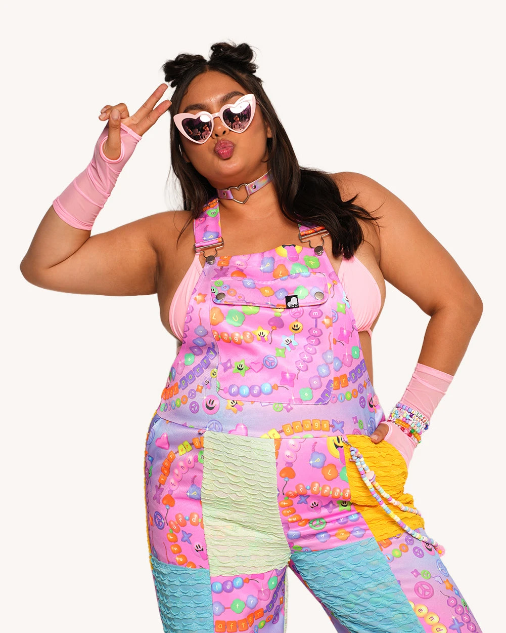 Pixxie Stixx X IHR Kandi Trip Overalls 14 Pixxie Stixx X IHR Kandi Trip Overalls - Image 12
