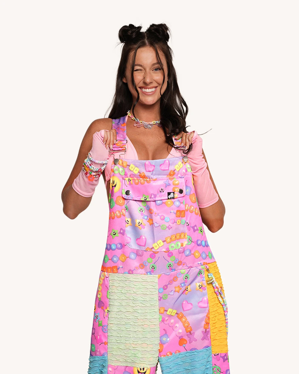 Pixxie Stixx X IHR Kandi Trip Overalls 8 Pixxie Stixx X IHR Kandi Trip Overalls - Image 6