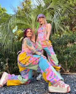 Pixxie Stixx X IHR Kandi Trip Overalls 21 Pixxie Stixx X IHR Kandi Trip Overalls -iHeartRaves Shop Pixxie Stixx x iHR Kandi Trip Overalls Lifestyle