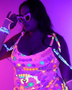 Pixxie Stixx X IHR Kandi Trip Top -iHeartRaves Shop Pixxie Stixx x iHR Kandi Trip Top C1 UV