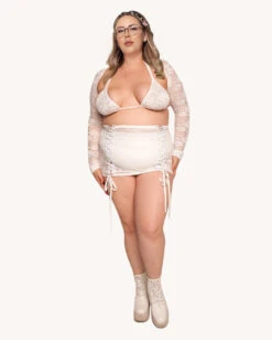 Pure Bliss Skirt -iHeartRaves Shop Pure Bliss Top C1 Full 1