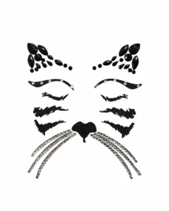 Purrfect Spark Face Gems