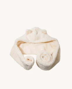 Rave Cub Bear Hat With Scarf 11 Rave Cub Bear Hat With Scarf -iHeartRaves Shop RaveCubBearHatwithScarf White