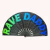 Rave Daddy UV Reactive Hand Fan -iHeartRaves Shop RaveDaddyUVHandFan