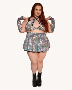 Reckless Reflective Halter Top -iHeartRaves Shop Reckless Reflective Skirt Plus Full e373c2cd f298 4a3c b2a0 f23591af93c8