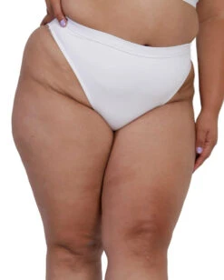 Recycled Fabric Malibu BB High Cut Bottoms - White 14 Recycled Fabric Malibu BB High Cut Bottoms - White -iHeartRaves Shop Recycled Fabric Malibu BB High Cut Bottoms Wh Fr 5b0607ca fdd7 43e9 b78c 01825a27e85f