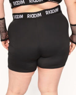 Riddim Shorts -iHeartRaves Shop Riddim Biker Shorts C1 Back