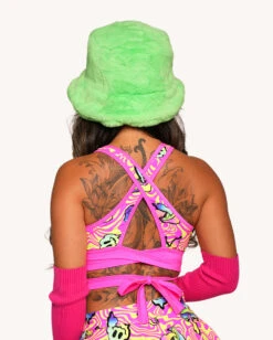 Rolita Couture X IHR Am I Tripping Cross Back Top -iHeartRaves Shop Rolita Couture x iHR Am I Tripping Cross Back Back