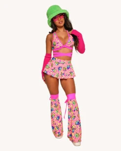 Rolita Couture X IHR Am I Tripping Cross Back Top -iHeartRaves Shop Rolita Couture x iHR Am I Tripping Cross Back Full