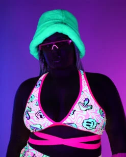 Rolita Couture X IHR Am I Tripping Cross Back Top -iHeartRaves Shop Rolita Couture x iHR Am I Tripping Cross Back Top C1 Glow