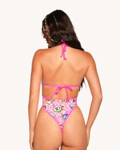 Rolita Couture X IHR Am I Tripping Punk Princess Bodysuit -iHeartRaves Shop Rolita Couture x iHR Am I Tripping Punk Princess Bodysuit Back