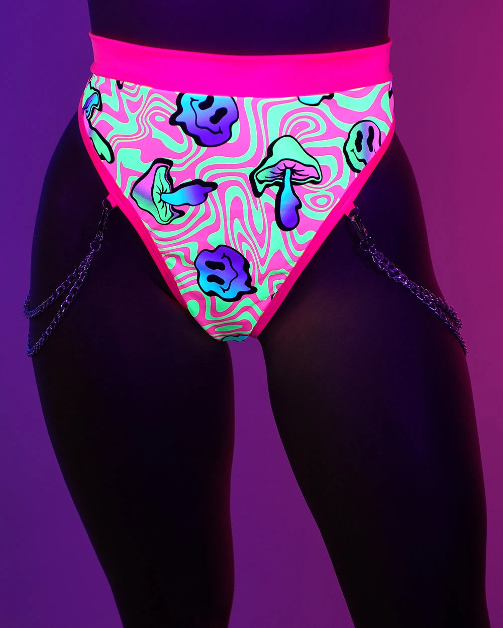 Rolita Couture X IHR Am I Tripping Rebel Chain Bottoms 4 Rolita Couture X IHR Am I Tripping Rebel Chain Bottoms - Image 2