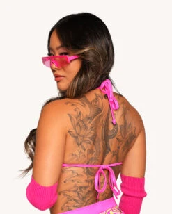 Rolita Couture X IHR Am I Tripping Rebel Chain Top -iHeartRaves Shop Rolita Couture x iHR Am I Tripping Rebel Chain Top Back