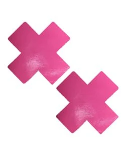 Neva Nude Neon Cross Pasties -iHeartRaves Shop SFR XF NS 1