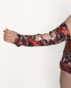 Secret Of Life Mushroom Bodysuit Set 18 Secret Of Life Mushroom Bodysuit Set -iHeartRaves Shop Secret Life of Mushroom Bodysuit Set C1 Detail