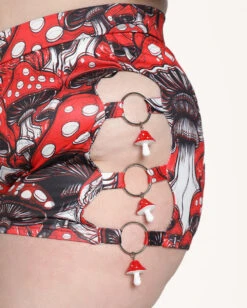 Secret Of Life Mushroom Bottoms -iHeartRaves Shop Secret Life of Mushroom Bottoms C1 Detail