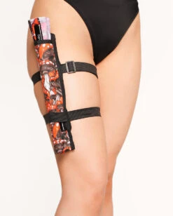 Secret Of Life Mushroom UV Reactive Strap & Clip-On Fan Holster