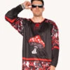 Secret Of Life Mushroom Unisex Hockey Jersey -iHeartRaves Shop Secret Life of Mushroom Unisex Hockey Jersey Front