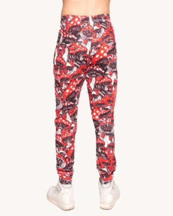 Secret Of Life Mushroom Joggers -iHeartRaves Shop Secret of Life Mushroom Joggers Back