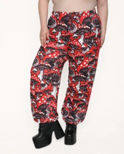 Secret Of Life Mushroom Unisex Pants -iHeartRaves Shop Secret of Life Mushroom Pants C1 Front