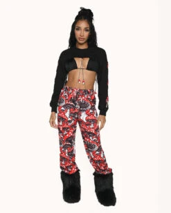 Secret Of Life Mushroom Unisex Pants -iHeartRaves Shop Secret of Life Mushroom Pants W Full