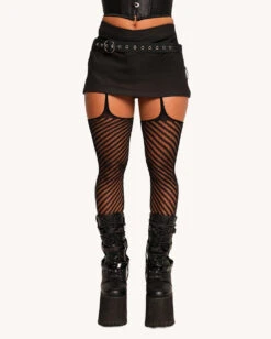 Slaylines Suspender Tights