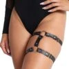 So Intense O-Ring Single Leg Garter