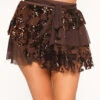 Bohemian Princess Sequin Ruffle Mini Skirt -iHeartRaves Shop Soul of a Gypsy Sequin Ruffle Mini Skirt Front d3a27cca 5e51 4aab aa31 fd0783ca8e72